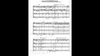 RimskyKorsakov Scheherazade IIKalendar Prince for TROMBONE QUARTET preview [upl. by Suryc]