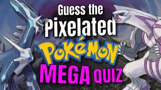 Can You Guess the Pixelated Pokémon MEGA QUIZ  200 Pokémon [upl. by Ahnavas]