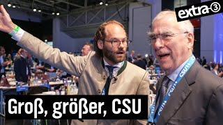 Maxi Schafroth übernimmt den CSUParteitag  extra 3  NDR [upl. by Menendez]