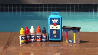 How to Test your Pool Water with the Aqua Pro Test Kit [upl. by Naujal]