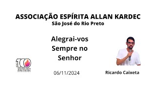 Alegraivos sempre no Senhor  Ricardo Caixeta [upl. by Zetnauq]