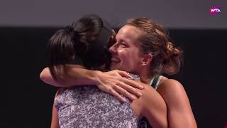 StrycovaHsieh vs GroenefeldSchuurs  2019 WTA Finals  Highlights [upl. by Keri826]