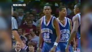 Penny Hardaway Ultimate Memphis State Highlights Montage 1991 1993 Phenomenal Plays RARE [upl. by Akinihs]