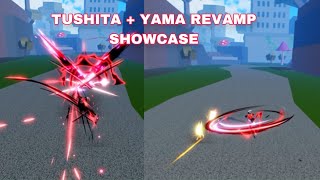 REWORKED TUSHITA  YAMA SHOWCASE Blox Fruits [upl. by Ericksen559]