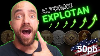 🔥 ALERTA ALTCOINS Baja 50pb y EXPLOTA el Mercado [upl. by Blondy]