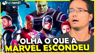 A MARVEL ESCONDEU TUDO ISSO DOS VINGADORES [upl. by Eyllek]