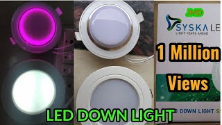 Led Down Light Two color for home [upl. by Riatsala834]