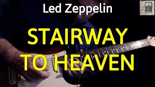 Led Zeppelin  Stairway To Heaven Guitar Cover by Luca Pilia [upl. by Harrietta]