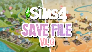 I rebuilt EVERY WORLD 🌍 in The Sims 4kinda  My NEW Save File V10 Overview [upl. by Aicilav780]