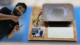 DIY SMD REFLOW Hotplate From Cloth Irons Element [upl. by Keeler]