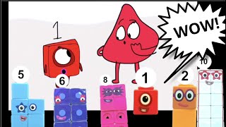 Numberblock Toys React to Fanmade Art Part 1 [upl. by Ahsenrac]