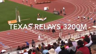 2018 Texas Relays 3200m [upl. by Eillat548]