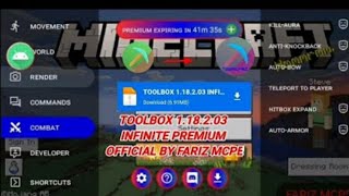 TOOLBOX FOR MCPE 118203 INFINITE PREMIEM XRAY UPDATE MODIFIED BY FARIZ MCPE OFFICIAL [upl. by Marchak]