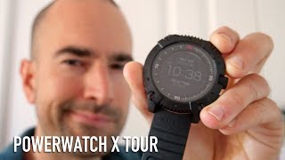 Matrix Powerwatch X  Selfcharging smartwatch [upl. by Asiilanna]