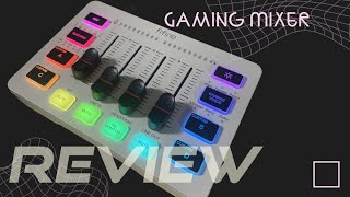 FIFINE AmpliGame SC3 Gaming Audio Mixer  Affordable quality [upl. by Cosimo155]