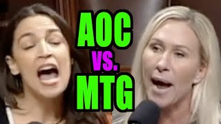 AOC vs MTG [upl. by Cooley258]