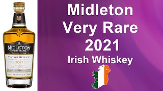 Midleton Very Rare 2021 Blended Irish Whiskey Review by WhiskyJason [upl. by Ulland445]