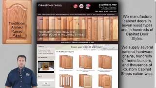 How to buy unfinished kitchen cabinet doors [upl. by Wolfort]