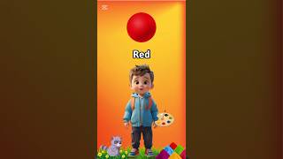 Colors Name ll Colors for kids kindergarten learning englishspeaking kids red green [upl. by Noiek821]