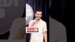 Gents Washroom  Crowd Work Stand Up Comedy By Vikas Kush Sharma shorts standupcomedy [upl. by Euqinim]