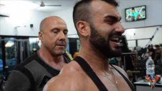 Road to Olympia  workout with Piero Nocerino [upl. by Haynes]