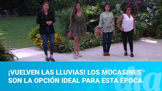 ¡Vuelven las lluvias Los mocasines son la opción ideal para esta época [upl. by Swaine]