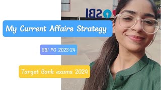 My current affairs strategy to crack SBI PO  IBPS Clerk  Bank Exams  Ibps [upl. by Kulda]