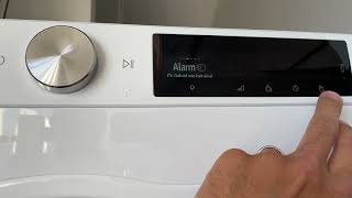 Turn off Samsung washer  dryer end tune [upl. by Ennirroc773]