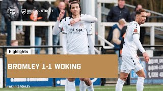 Highlights Bromley 11 Woking [upl. by Pharaoh752]