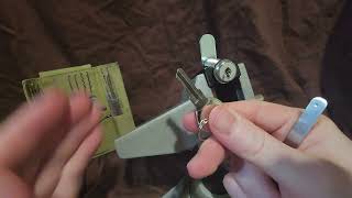 31 Lockpicking the most common lock rvs toolbox boxes cabinets vending machines ect [upl. by Nivled]