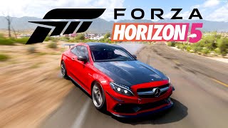 1300 HP MERCEDES C63 AMG  Forza Horizon 5  GamePlay PC [upl. by Gowon759]