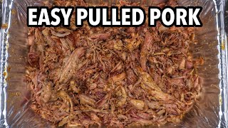 How to Make Smoked Pulled Pork Using a Boneless Pork Shoulder [upl. by Annoyk]