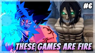 THESE GAMES KEEP GETTING BETTER  Playing Roblox Anime Games Suggested By Fans 6 [upl. by Hairym550]