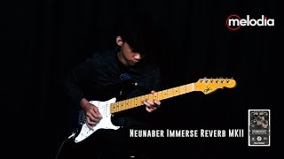 Quick Review  Neunaber Immerse MK II Reverb Pedal Effect With Satria STM [upl. by Yanrahs]