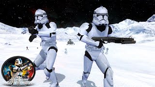 Star Wars Battlefront 2 Mod  Hoth Infiltration [upl. by Bernarr]