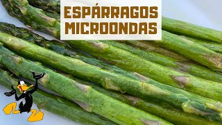 EspÃ¡rragos Verdes o Trigueros al Microondas ðŸ¤¤ Â¡RECETA CON ESPÃRRAGO [upl. by Basilius]