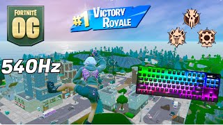 SteelSeries Apex Pro TKL ASMR 😴 Fortnite OG Reload 🏆 Satisfying Keyboard Fortnite 360 FPS 4K [upl. by Banebrudge147]