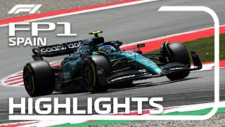 FP1 Highlights  2023 Spanish Grand Prix [upl. by Shauna826]