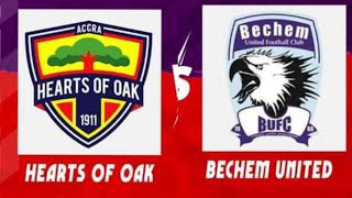 ACCRA HEARTS OF OAK VS BECHEM UNTED LIVE COMMENTARY [upl. by Pearse]