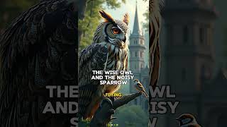 The Wise Owl and the Noisy Sparrow lifelessonexperience motivation lifeslesson [upl. by Emiline]