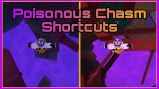 ALL Poisonous Chasm Shortcuts Showcase  Flood Escape 2 [upl. by Redle]