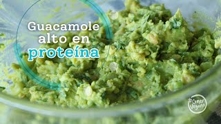 🥑 Guacamole ALTO en PROTEÍNA  Con un ingrediente que eleva los aminoácidos esenciales [upl. by Basir3]