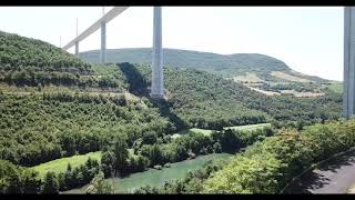 Millau Viaduct drone footage Mavic Pro [upl. by Eletnahc]