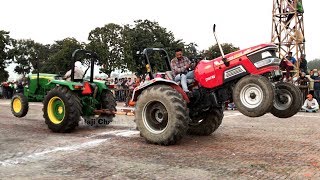 John Deere 5310 vs Mahindra Arjun 555 Di Tractor Tochan  2019 [upl. by Othilia]