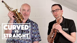 Straight Soprano Sax vs Curved Soprano Sax  Which is best for you [upl. by Anawad]