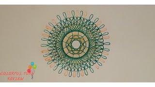 Spirograph design 7 fast forward Spirograf [upl. by Clough952]