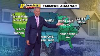 Farmers Almanac releases winter forecast [upl. by Capp]