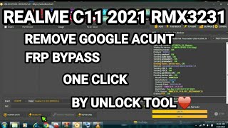 FRP BYPASS REALME C11 2021 UNLOCK TOOL [upl. by Nylecyoj]