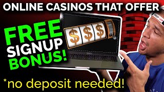 Best No Deposit Casino Welcome Bonuses Over 50 In Free Money 🤯 [upl. by Saundra725]