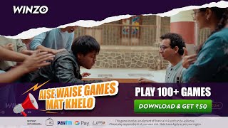 WinZO Canteen Ad  WinZO App Download Karo Khelo Karodo Inaam Lelo [upl. by Laehctim]